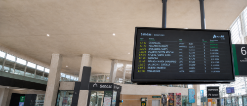 Concourse Wall Displays — core hero view