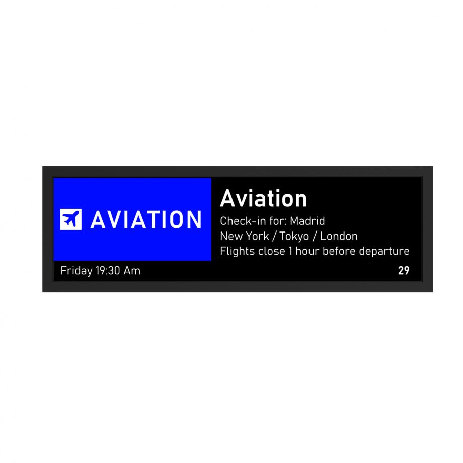 RS376ENT-ND10 37.6 inch Ultra Wide Stretched Bar LCD Panel